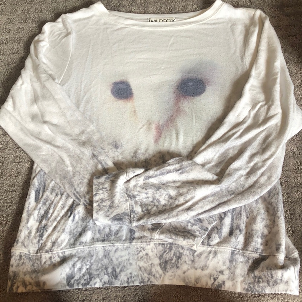 Wildfox Snowy Owl pullover